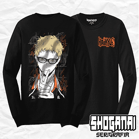 HKY05 Kei Tsukishima - Haikyuu!! / Polera manga larga