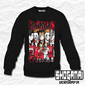 HKY06 Nekoma - Haikyuu!! / Crewneck - Poleron Polo