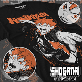 HKY07 Shoyo Hinata - Haikyuu!! / Polera manga corta