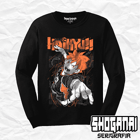 HKY07 Shoyo Hinata - Haikyuu!! / Polera manga larga