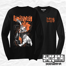 HKY07 Shoyo Hinata - Haikyuu!! / Polera manga larga