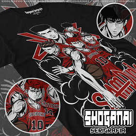 SD01 Shohoku - Slam Dunk / Polera manga corta