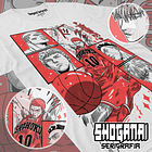 SD02 Shohoku - Slam Dunk / Polera manga corta 1