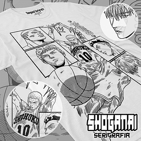 SD02 OP2 Shohoku - Slam Dunk / Polera manga corta