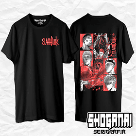 SD02 Shohoku - Slam Dunk / Polera manga corta