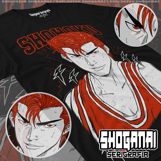 SD05 Hanamichi Sakuragi - Slam Dunk / Polera manga corta 1