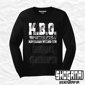 HNI02 K.B.G - Hajime No Ippo / Polera manga larga