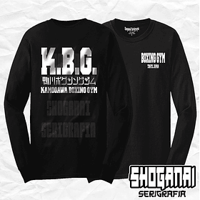 HNI02 K.B.G - Hajime No Ippo / Polera manga larga