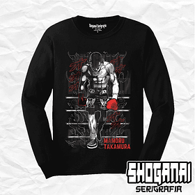 HNI05 Mamoru Takamura - Hajime No Ippo / Polera manga larga