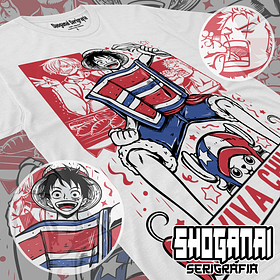 OP01 One Piece Fiestas Patrias 18SEPT - One Piece / Polera manga corta