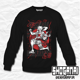 OP02 Monkey D. Luffy - One Piece / Crewneck - Poleron Polo