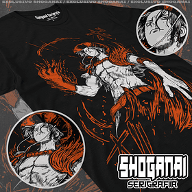 OP03 Portgas D. Ace - One Piece / Polera manga corta