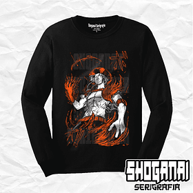 OP03 Portgas D. Ace - One Piece / Polera manga larga