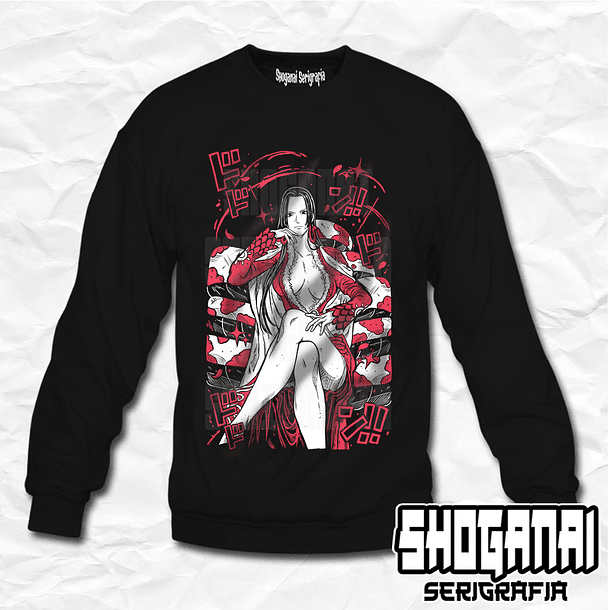 OP04 Boa Hancock - One Piece / Crewneck - Poleron Polo 1