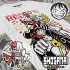 OP06 Uta y Luffy - One Piece / Polera manga corta 1