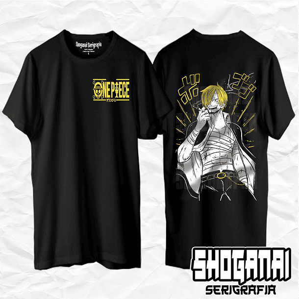 OP08 Sanji - One Piece / Polera manga corta 1