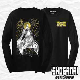 OP08 Sanji - One Piece / Polera manga larga