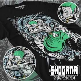 OP09 Roronoa Zoro - One Piece / Polera manga corta