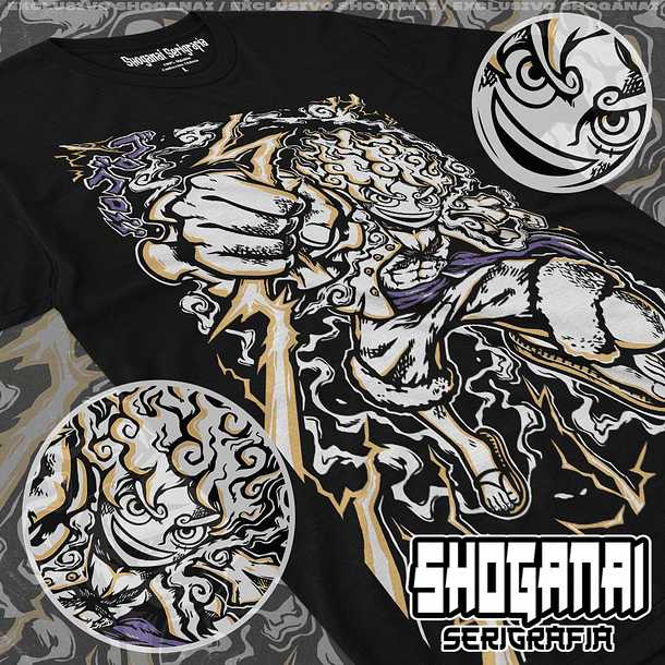 OP10 Monkey D. Luffy - One Piece / Polera manga corta 1