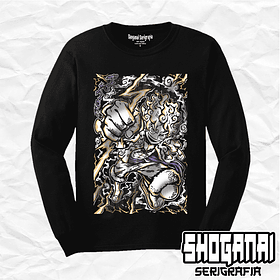 OP10 Monkey D. Luffy - One Piece / Polera manga larga