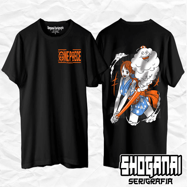 OP11 Nami - One Piece / Polera manga corta 1