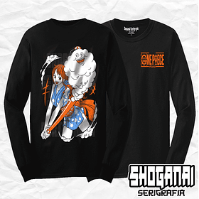 OP11 Nami - One Piece / Polera manga larga