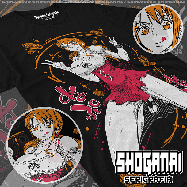 OP13 Nami - One Piece / Polera manga corta 1