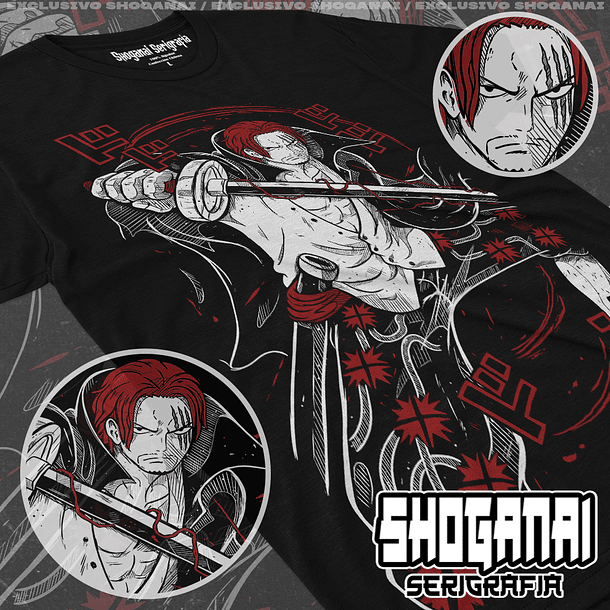OP14 Shanks - One Piece / Polera manga corta 1