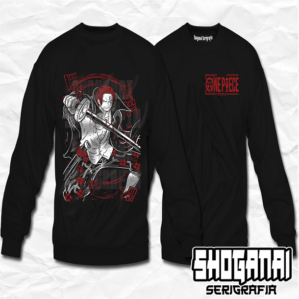 OP14 Shanks - One Piece / Crewneck - Poleron Polo 1