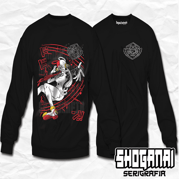 OP15 Uta - One Piece / Crewneck - Poleron Polo 1