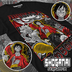 OP17 Monkey D. Luffy - One Piece / Polera manga corta