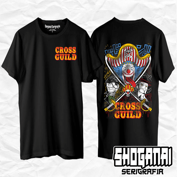OP21 Cross Guild - One Piece / Polera manga corta 1