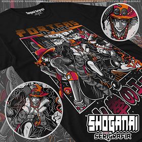 OP23 Portgas D. Ace - One Piece / Polera manga corta