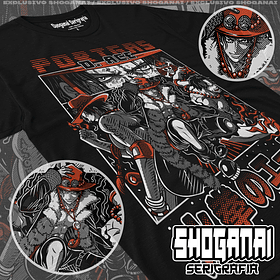 OP23 OP2 Portgas D. Ace - One Piece / Polera manga corta