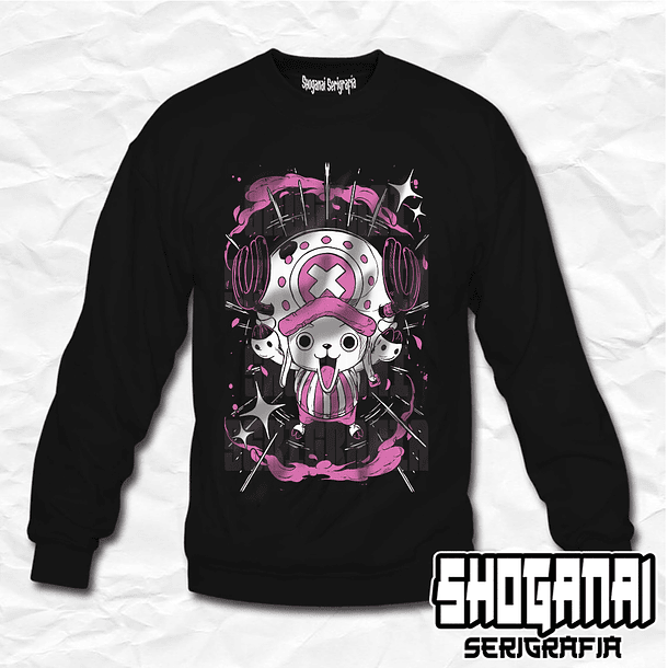 OP25 OP2 Tony Tony Chopper - One Piece / Crewneck - Poleron Polo 1