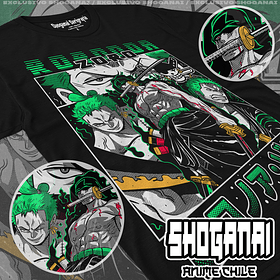 OP26 Roronoa Zoro - One Piece / Polera manga corta