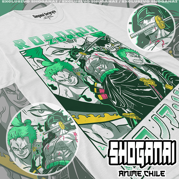 OP26 Roronoa Zoro - One Piece / Polera manga corta 1