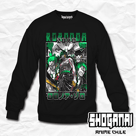 OP26 Roronoa Zoro - One Piece / Crewneck - Poleron Polo