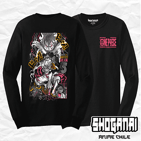 OP27 Monkey D. Luffy VS Kaido - One Piece / Polera manga larga