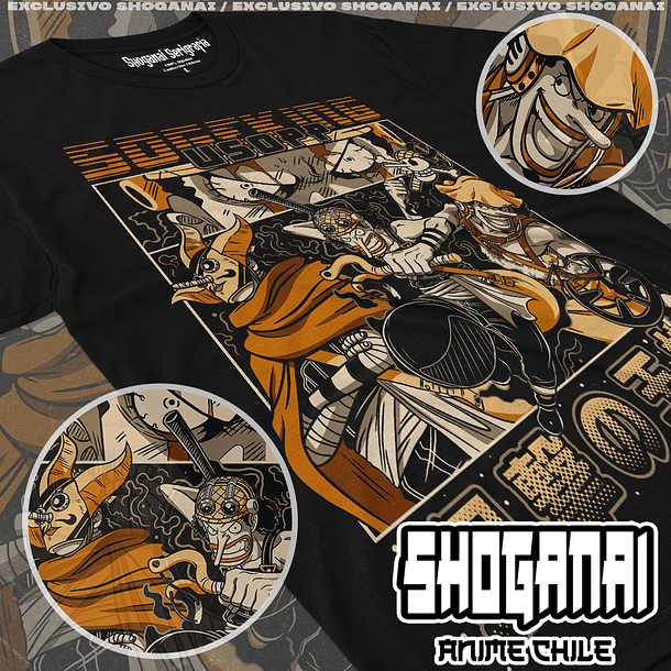OP28 Usopp - One Piece / Polera manga corta 1