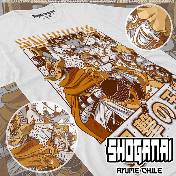 OP28 Usopp - One Piece / Polera manga corta 1