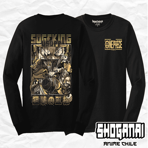 OP28 OP2 Usopp - One Piece / Polera manga larga 1