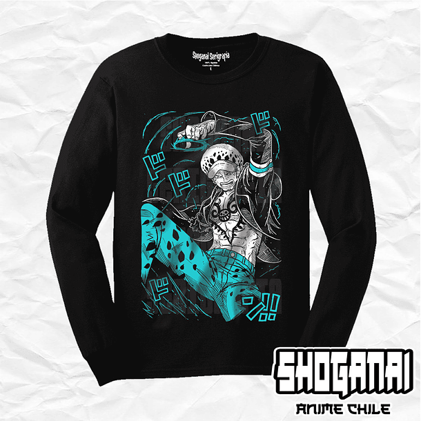 OP31 Trafalgar Law - One Piece / Polera manga larga 1