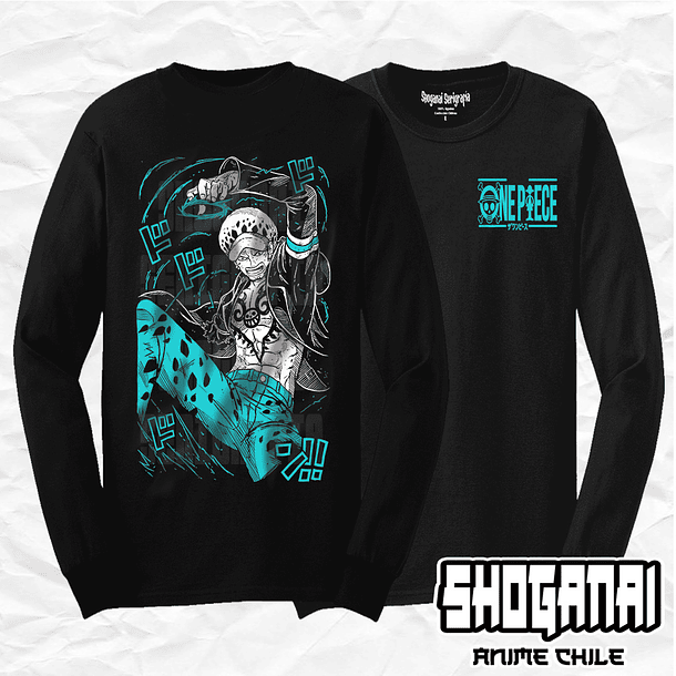 OP31 Trafalgar Law - One Piece / Polera manga larga 1