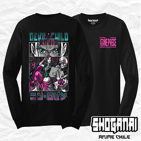 OP32 Nico Robin - One Piece / Polera manga larga