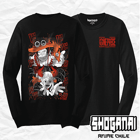 OP33 Yamato y Ace - One Piece / Polera manga larga