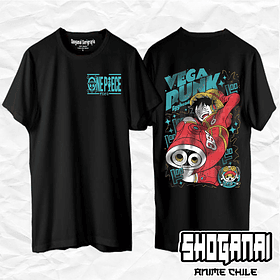 OP34 Monkey D. Luffy Vegapunk - One Piece / Polera manga corta