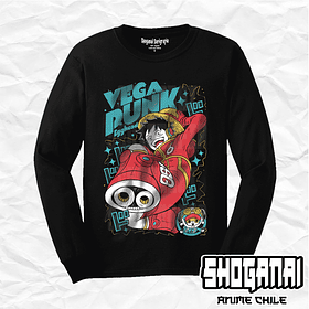 OP34 Monkey D. Luffy Vegapunk - One Piece / Polera manga larga