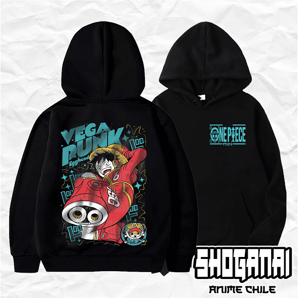 OP34 Monkey D. Luffy Vegapunk - One Piece / Hoddie - Poleron Canguro 1