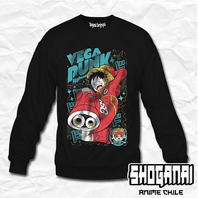 OP34 Monkey D. Luffy Vegapunk - One Piece / Crewneck - Poleron Polo